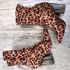 Leopard Bootie
